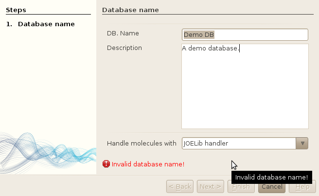 Create a new database